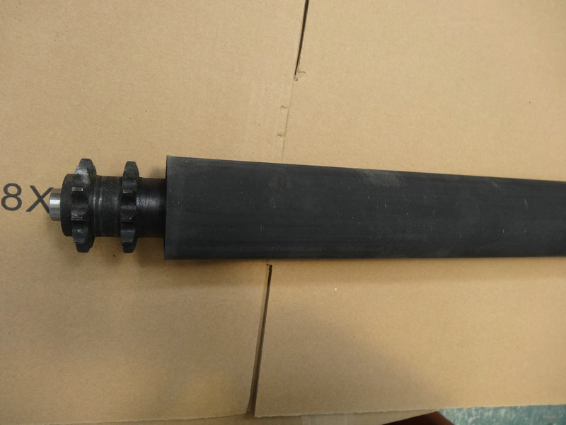 滾筒輸送機的托輥的安裝